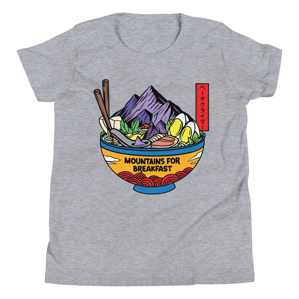 Kids Mountains for Breakfast Tee