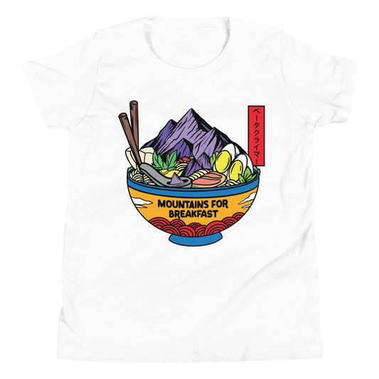 Kids Mountains for Breakfast Tee